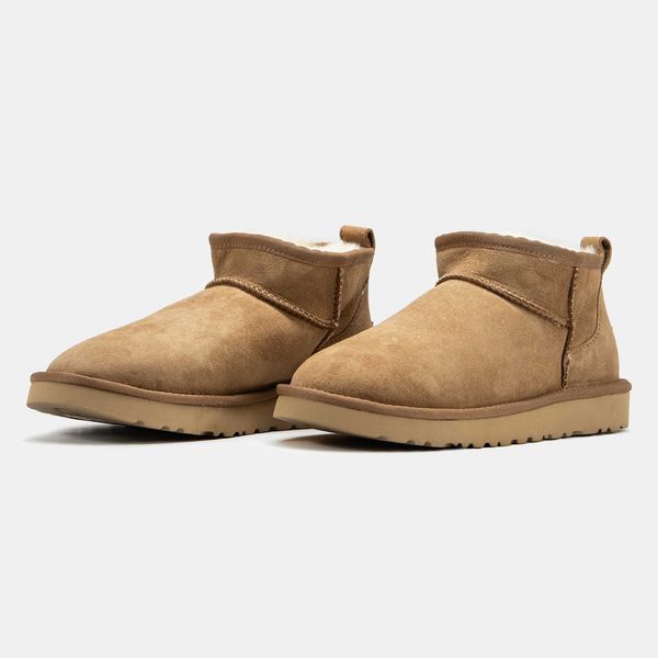 Уггі UGG Ultra Mini Brown 07556--36 фото