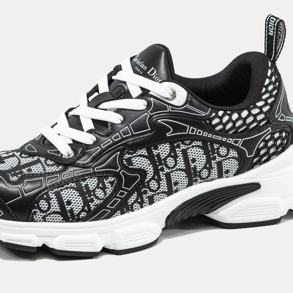 Кросівки Dior Chrono Sneaker Black Grey 21777-Чорний-45 фото