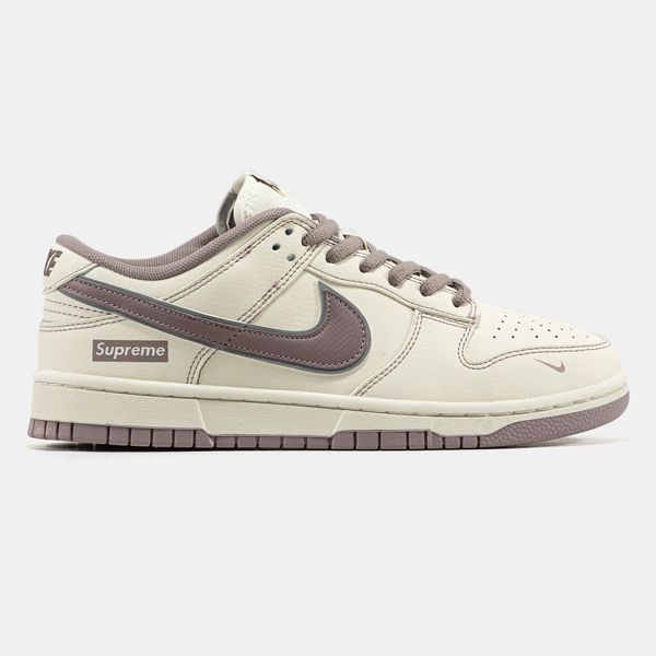 Кросівки Nike SB Dunk Low x Supreme Beige 24168-Бежевий-40 фото