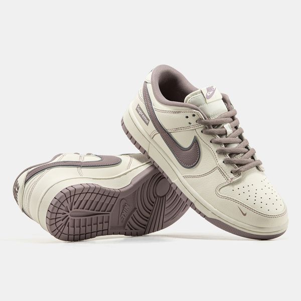 Кросівки Nike SB Dunk Low x Supreme Beige 24168-Бежевий-40 фото