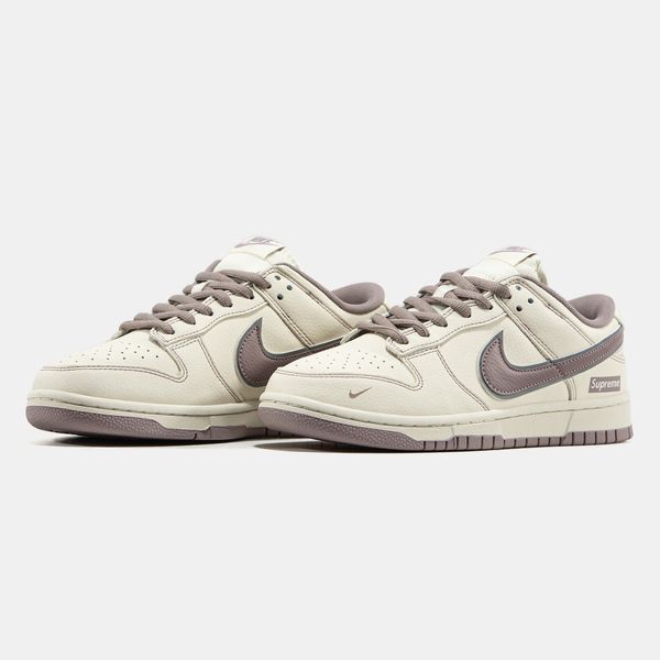 Кросівки Nike SB Dunk Low x Supreme Beige 24168-Бежевий-40 фото