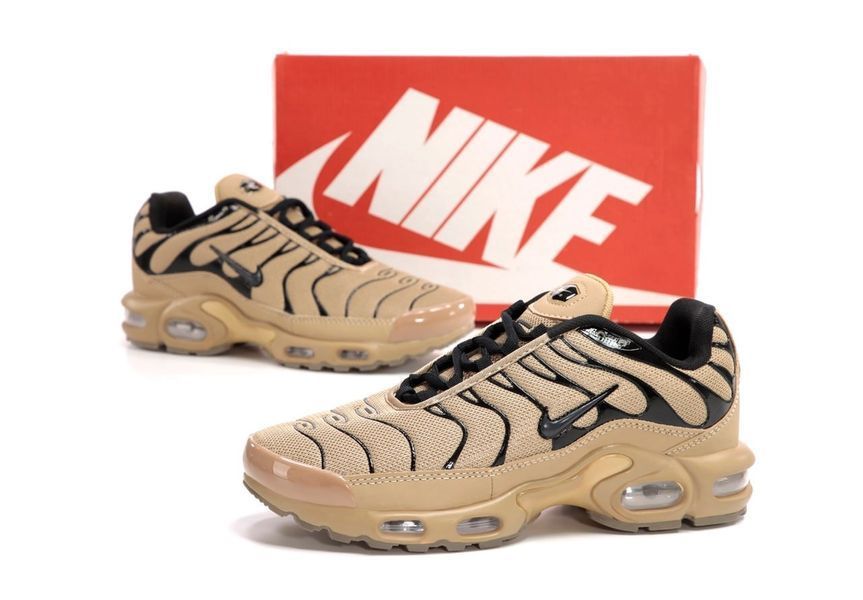 Кросівки Nike Air Max Plus TN Brown Beige Black 09434 фото