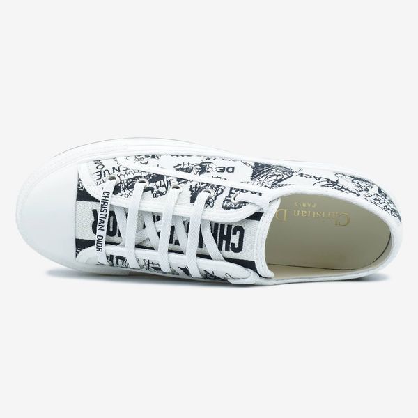 Кросівки Dior Walk&rsquo;n Platform Sneaker White Black 16893-Білий-39 фото