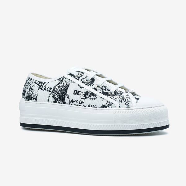 Кросівки Dior Walk&rsquo;n Platform Sneaker White Black 16893-Білий-39 фото