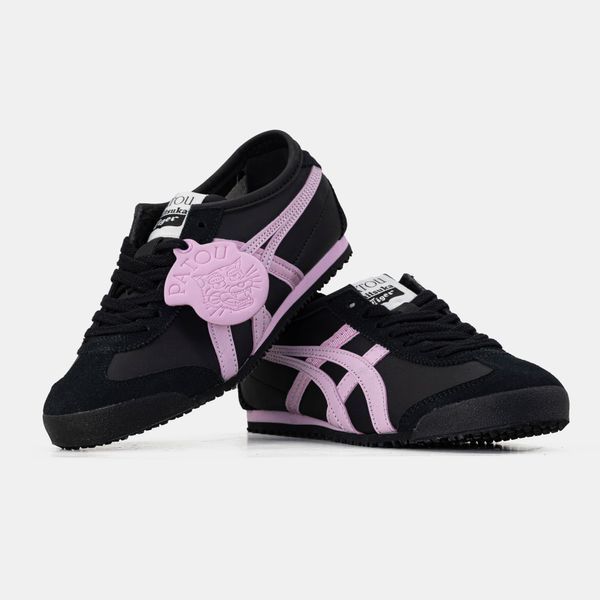 Кросівки Asics Onitsuka Tiger Mexico 66 Black Pink 21538-Чорний-46 фото