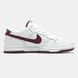 Кросівки Nike SB Dunk Low White Bordo 12951--40 фото 2