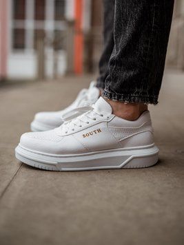 Чоловічі кросівки South Tail white - 40 Sou - 11 фото