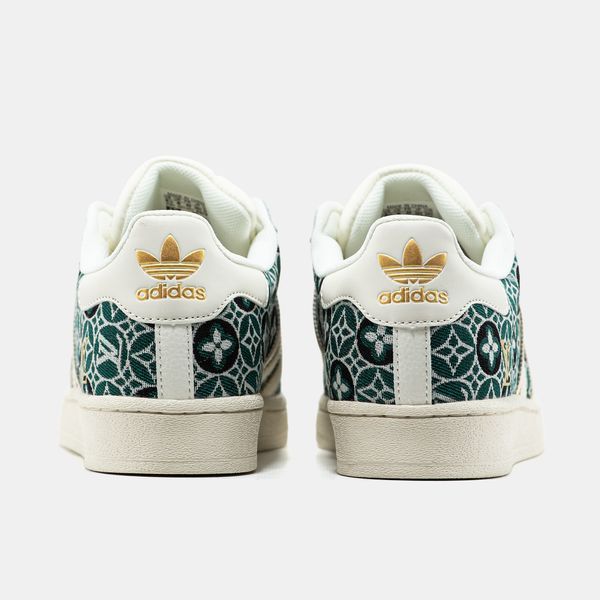 Кросівки Adidas Superstar x Louis Vuitton Cream Green 23308-Зелений-36 фото