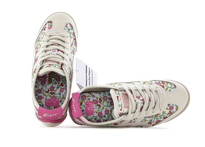 Кросівки Asics Onitsuka Tiger Mexico 66 Cream Pink Floral 24489-Різнокольоровий-36 фото