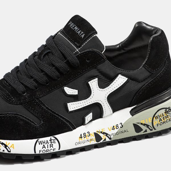 Кросівки Premiata Mick Black White 14509-Чорний-36 фото