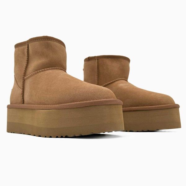 Уггі Ugg Mini Platform Chestnut 13988--36 фото