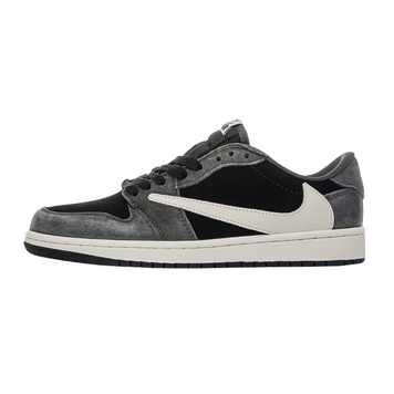 Кросівки Nike Jordan Retro 1 low x Fragment x Trawis Scott 07961-Сірий-40 фото