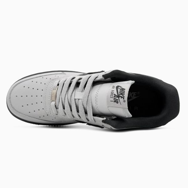 Кросівки Nike Air Force 1 Low Grey Black 24281-Сірий-36 фото
