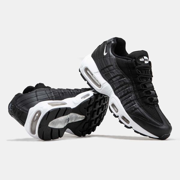 Кросівки Nike Air Max 95 Black White 17864--36 фото