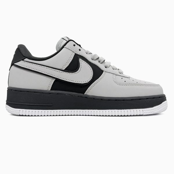 Кросівки Nike Air Force 1 Low Grey Black 24281-Сірий-36 фото