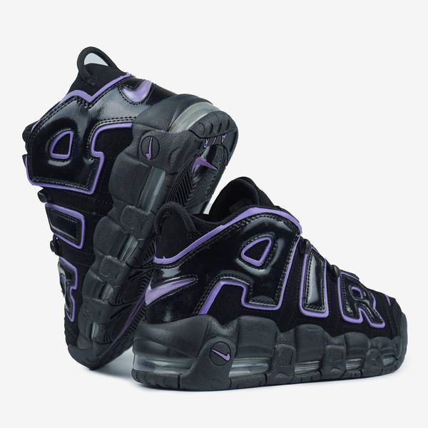 Кросівки Nike Air More Uptempo Black Purple 14338-Чорний-42 фото