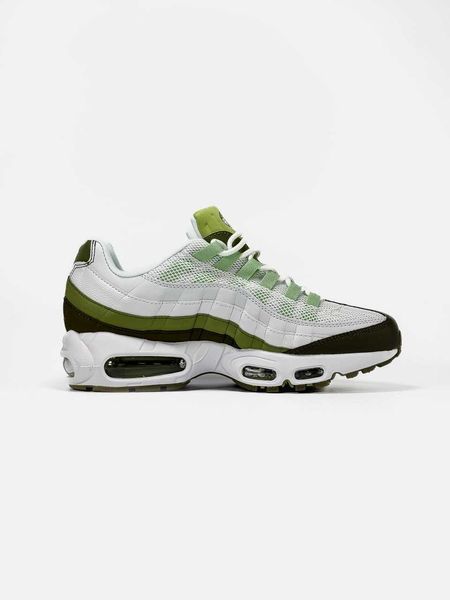 Кросівки Nike Air Max 95 White Green Khaki 20017-45 фото