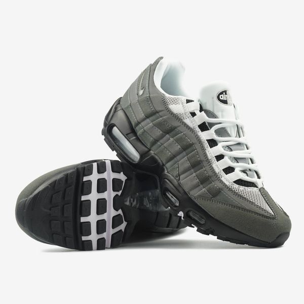 Кросівки Nike Air Max 95 Grey Black White 23897-Чорний-40 фото