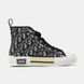 Кросівки Dior B23 High-Top Beige Black 23090-Чорний-36 фото 2