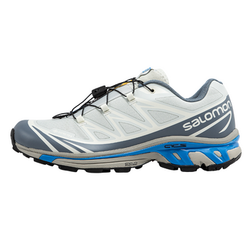 Кросівки Salomon XT- 6 Soft Ground Gore-Tex White Grey Blue 20676-40 фото