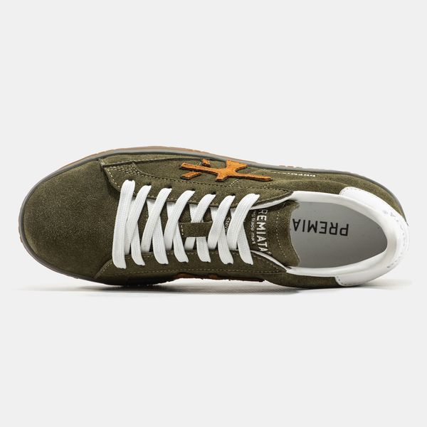 Кросівки Premiata Steven Khaki Brown White 23530-40 фото